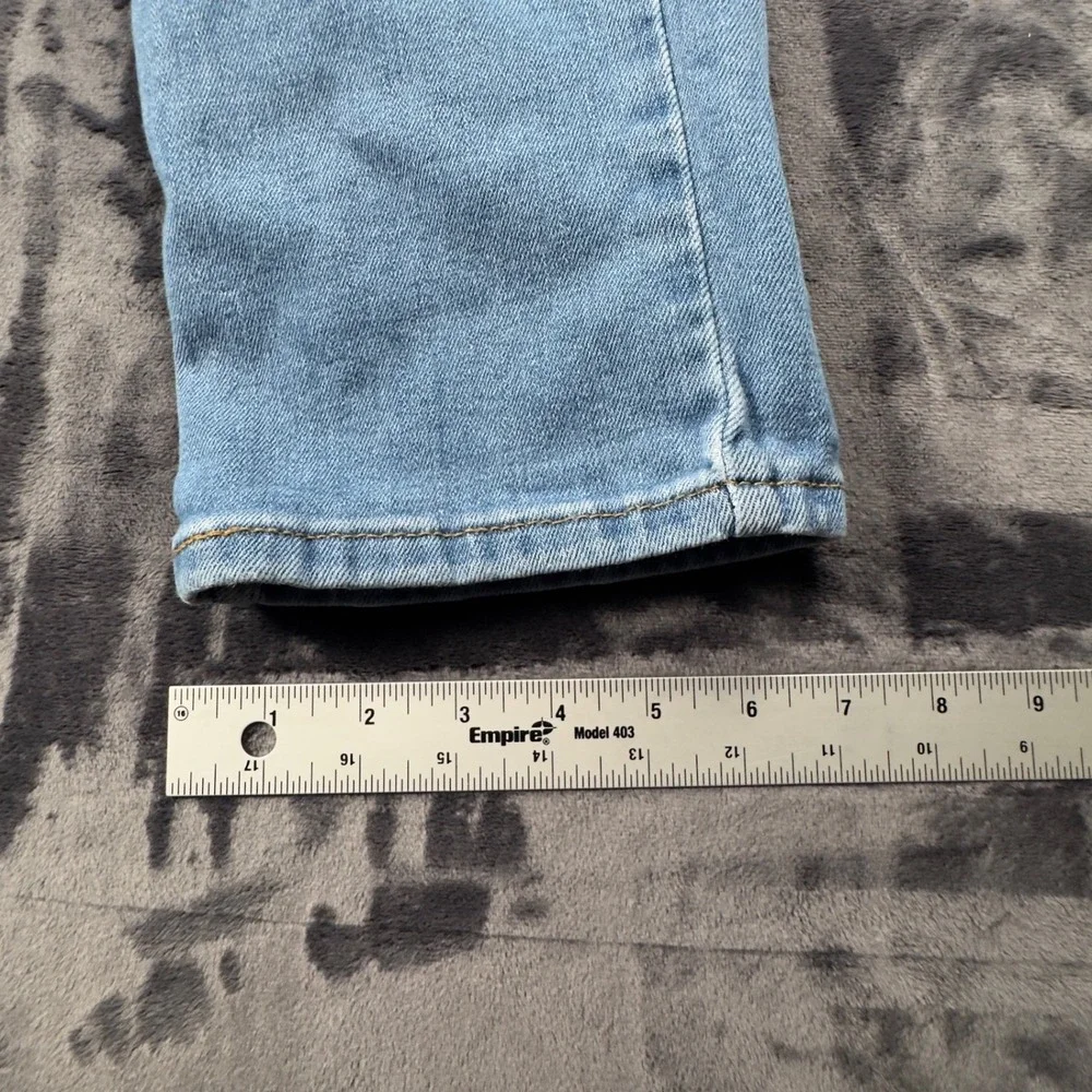 Levi's 511 Slim Fit Jeans Mens 33x32 Light Wash Blue Denim Stretch WaterLess